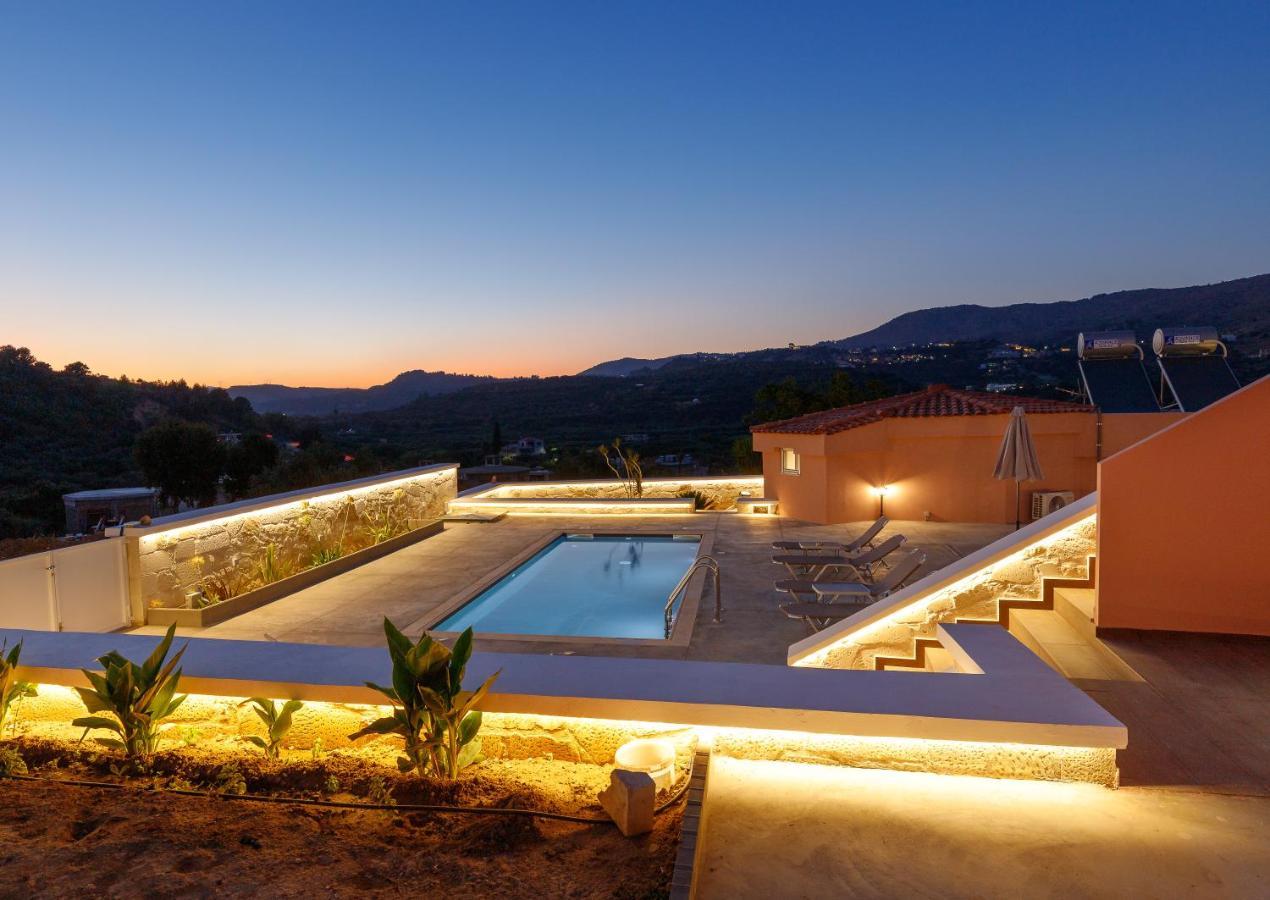 Georgioupoli Studio 2 With A Pool And Lake Views Exterior photo
