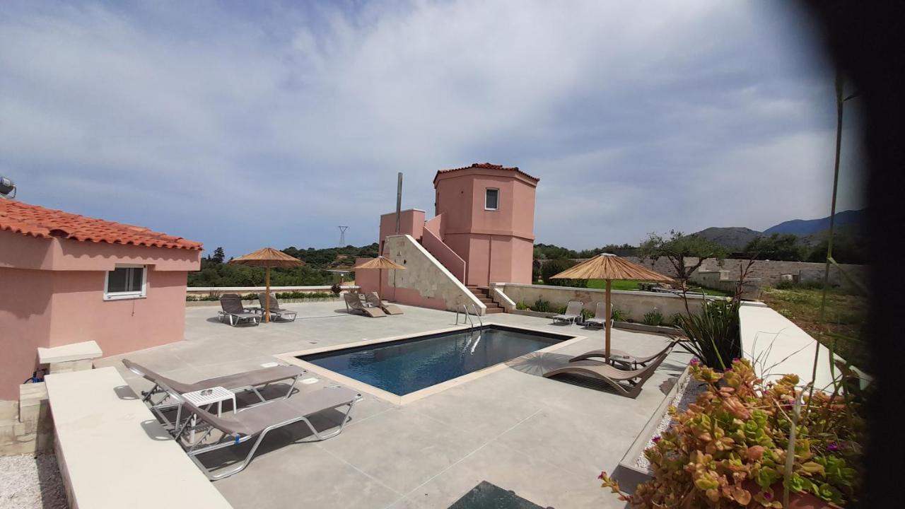 Georgioupoli Studio 2 With A Pool And Lake Views Exterior photo
